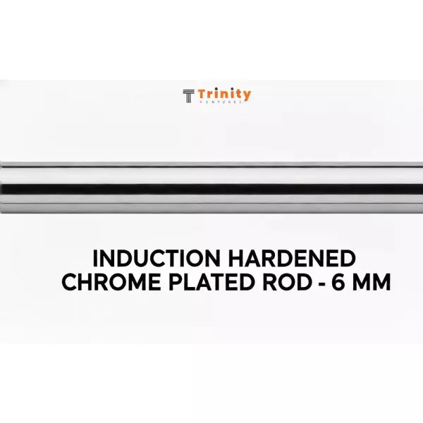 Induction Hardened Rod Showing Smooth Surface Finish