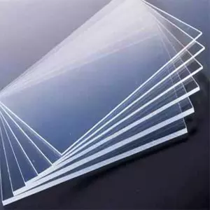 Opaque Fiber Sheet Laid Out Showing Texture And Thickness