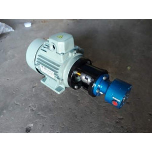 Oil Pump Designed For Industrial Use Showing Rotary Gear Mechanism