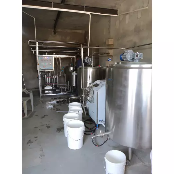 Milk Pasteurizer Plant 500LPH