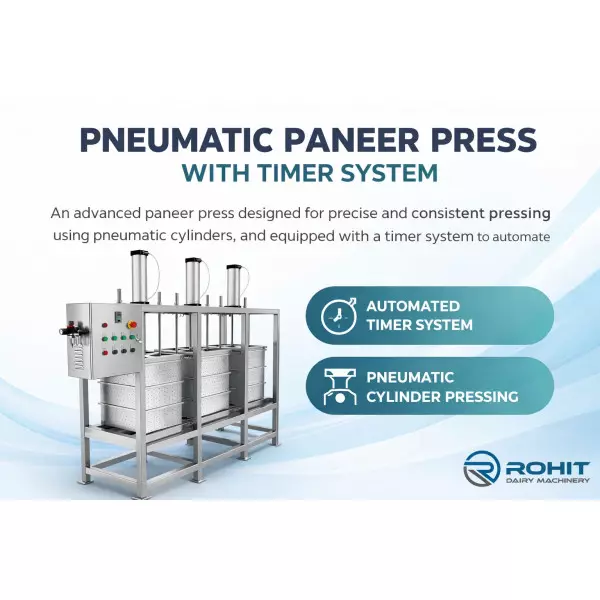 Pneumatic Paneer Press Manufacturing In Indore