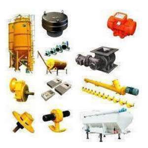 Batching Plant Spare Parts Including Mixer Blades And Conveyor Belts Arranged For Supply
