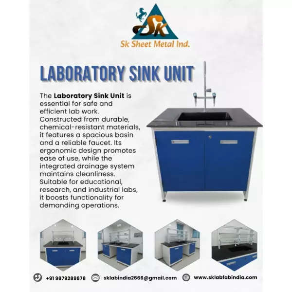 Laboratory Sink Unit