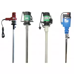 Stainless Steel Centrifugal Pump Installed In An Industrial Plant