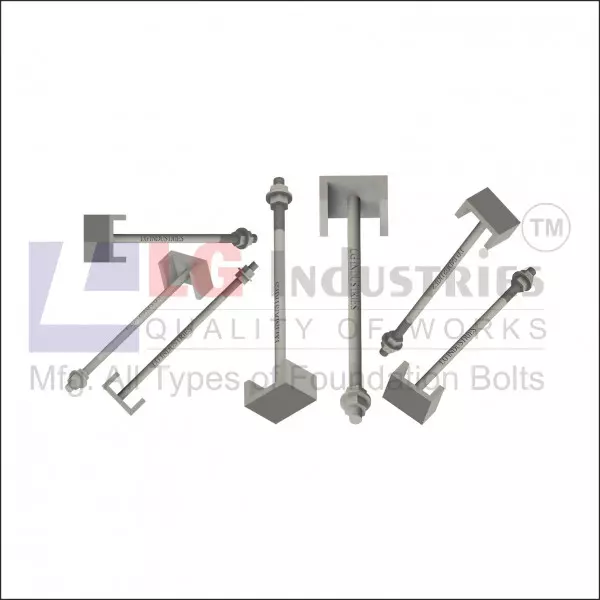C Plate Welded Foundation Bolt