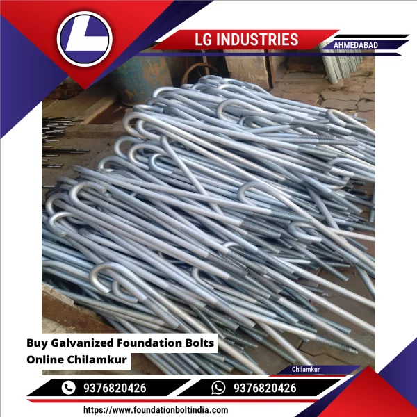 Buy Galvanized Foundation Bolts Online Chilamkur