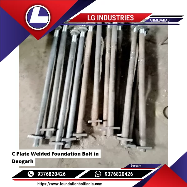 C Plate Welded Foundation Bolt In Deogarh