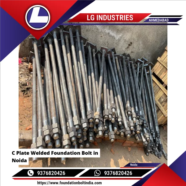 C Plate Welded Foundation Bolt In Noida