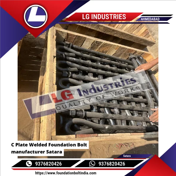 C Plate Welded Foundation Bolt Manufacturer Satara