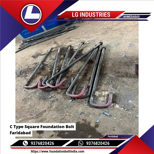C Type Square Foundation Bolt Faridabad