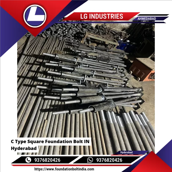 C Type Square Foundation Bolt IN Hyderabad