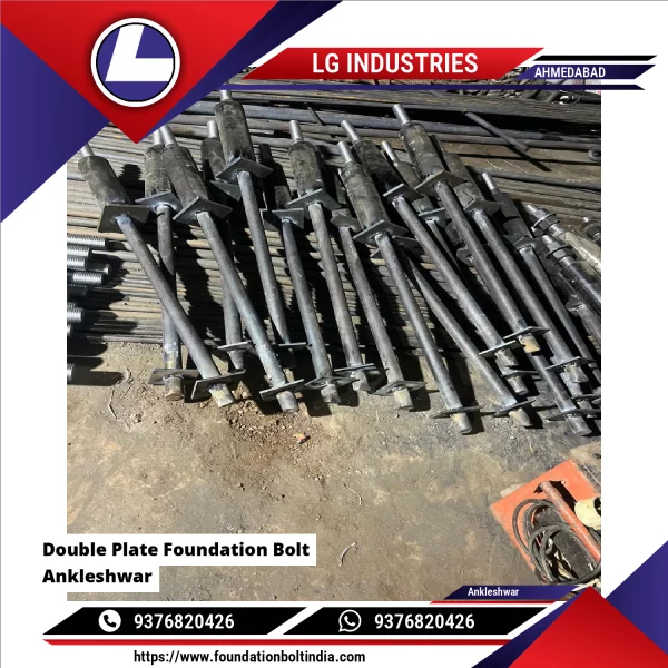 Double Plate Foundation Bolt Ankleshwar