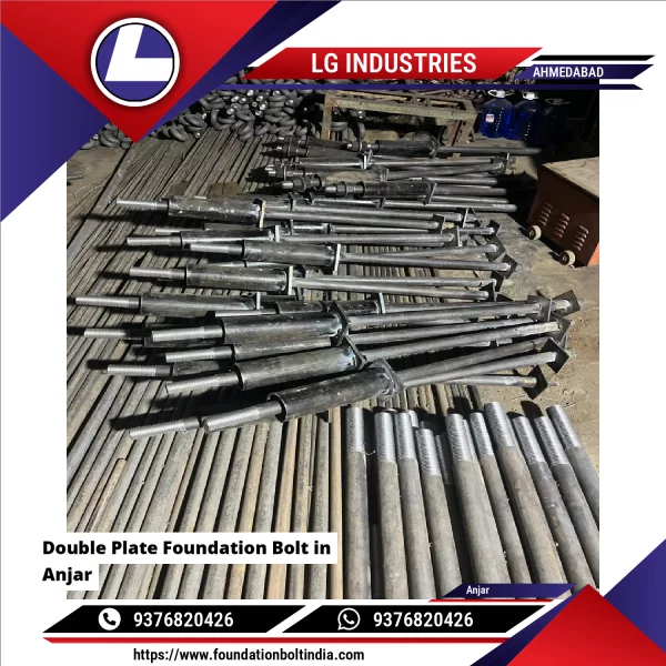 Double Plate Foundation Bolt In Anjar