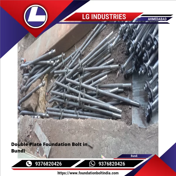 Double Plate Foundation Bolt In Bundi