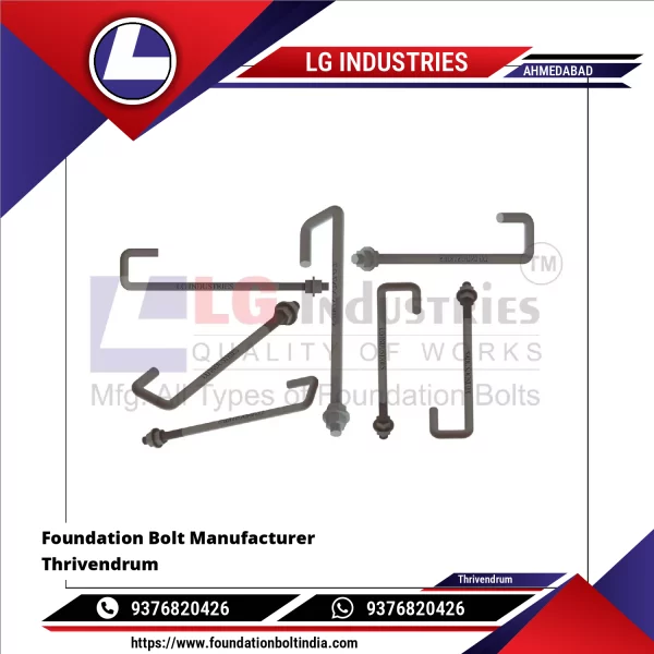 Foundation Bolt Manufacturer Thrivendrum