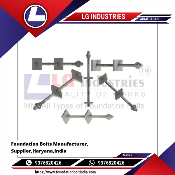 Foundation Bolts Manufacturer, Supplier,Haryana,India