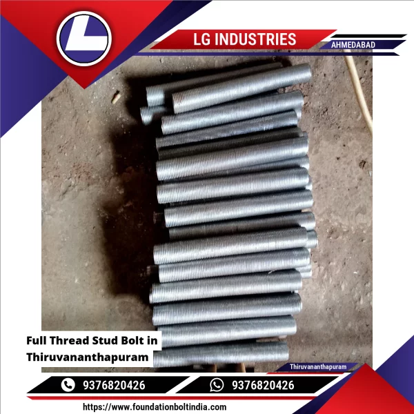 Full Thread Stud Bolt In Thiruvananthapuram