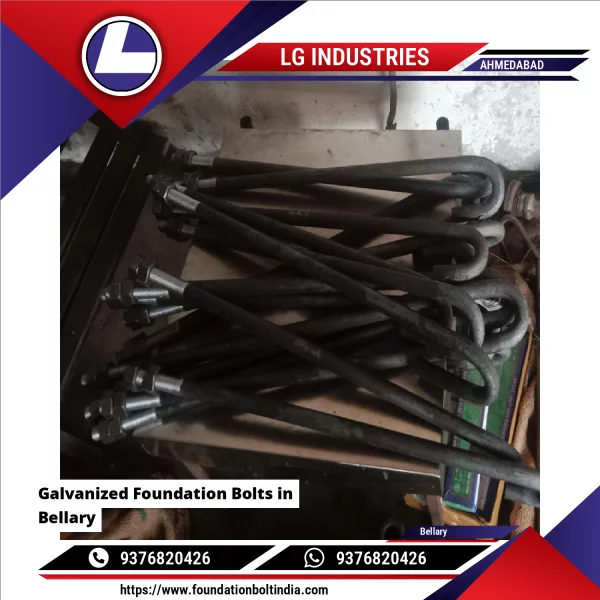 Galvanized Foundation Bolts In Bellary
