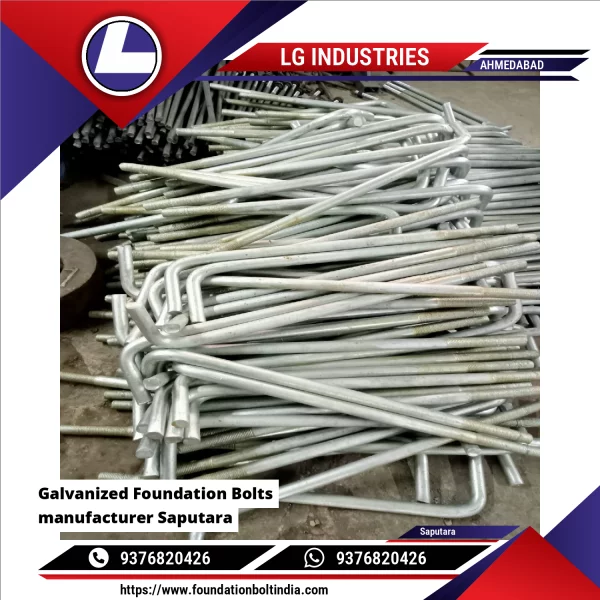 Galvanized Foundation Bolts Manufacturer Saputara