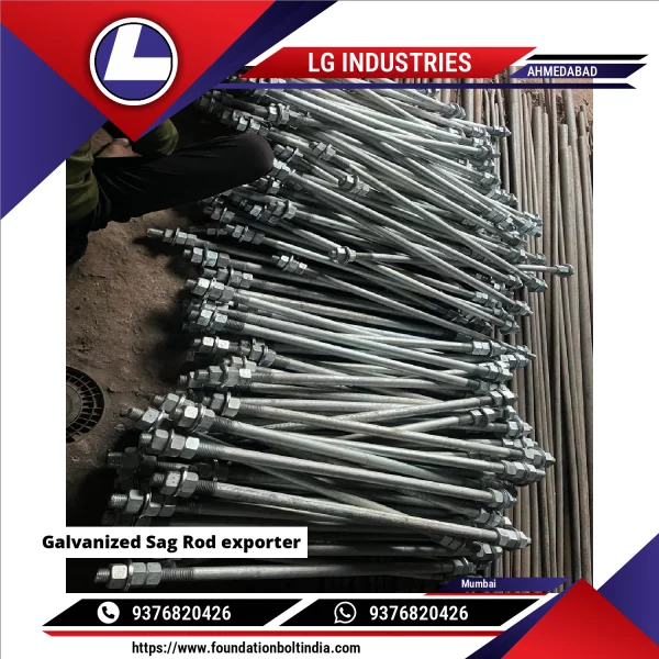 Galvanized Sag Rod Exporter