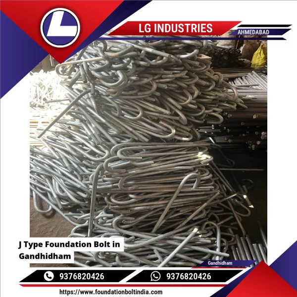 J Type Foundation Bolt In Gandhidham