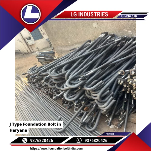 J Type Foundation Bolt In Haryana