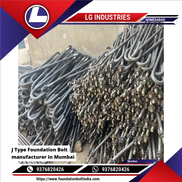 J Type Foundation Bolt Manufacturer In Mumbai