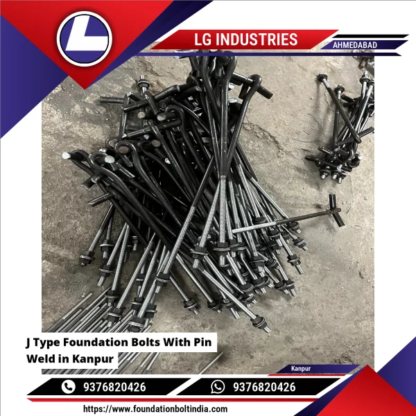 J Type Foundation Bolts With Pin Weld In Kanpur