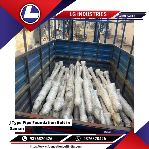 J Type Pipe Foundation Bolt In Daman