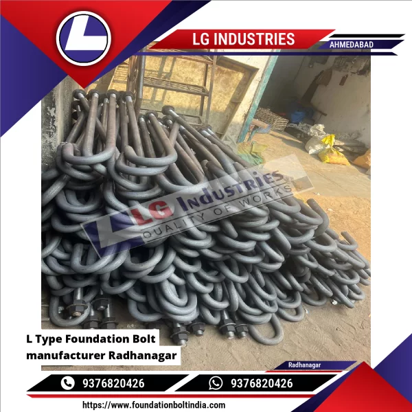 L Type Foundation Bolt Manufacturer Radhanagar