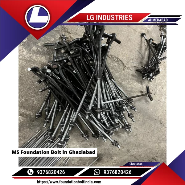 MS Foundation Bolt In Ghaziabad