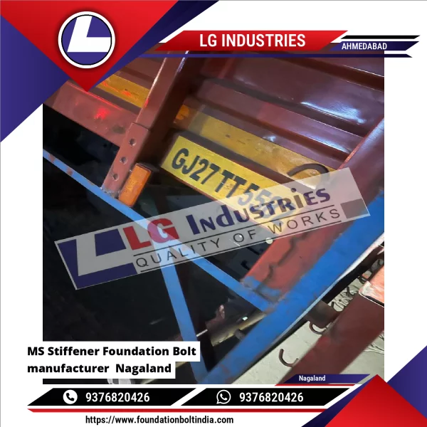 MS Stiffener Foundation Bolt Manufacturer Nagaland