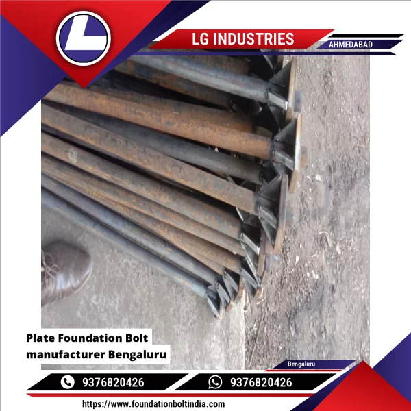 Plate Foundation Bolt Manufacturer Bengaluru