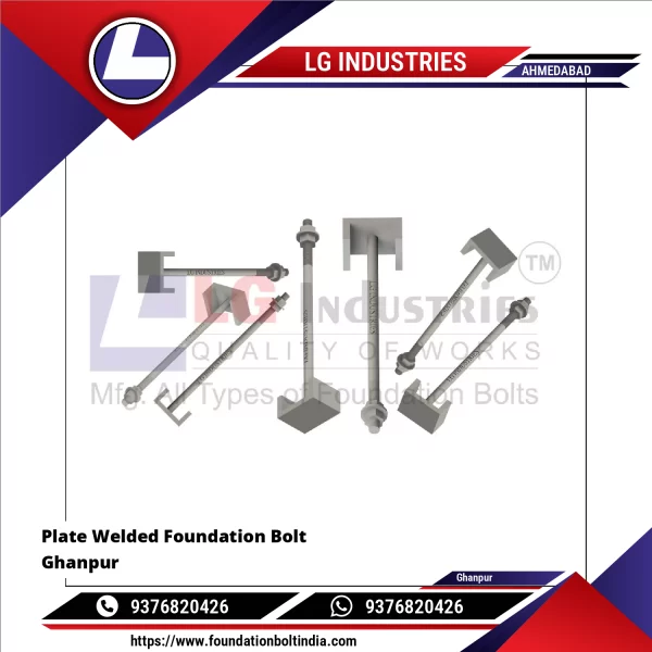 Plate Welded Foundation Bolt Ghanpur