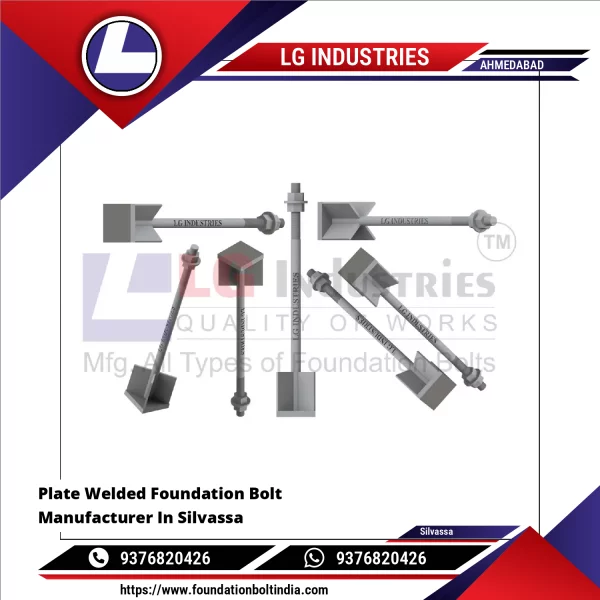 Plate Welded Foundation Bolt Manufacturer In Silvassa