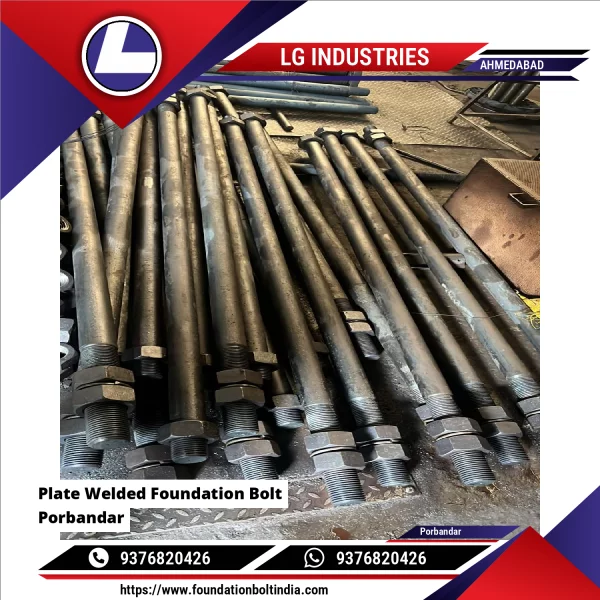 Plate Welded Foundation Bolt Porbandar