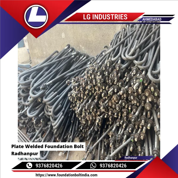 Plate Welded Foundation Bolt Radhanpur