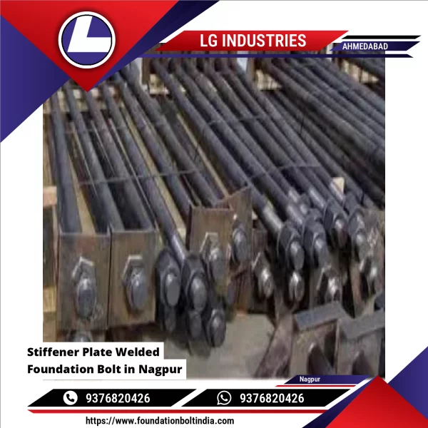 Stiffener Plate Welded Foundation Bolt In Nagpur