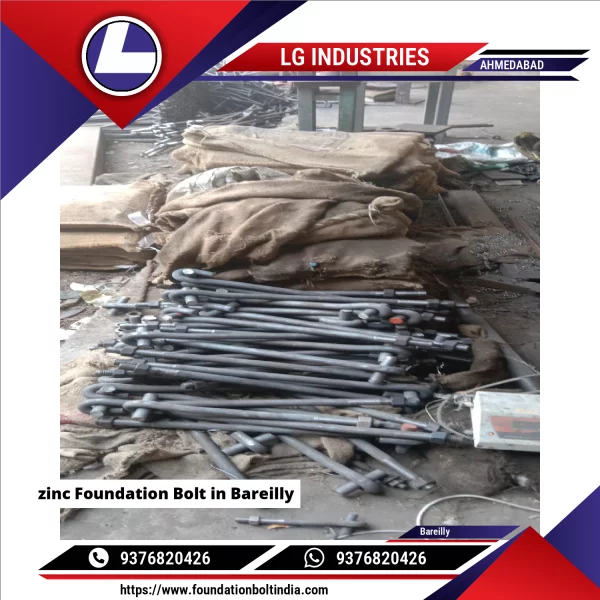 Zinc Foundation Bolt In Bareilly