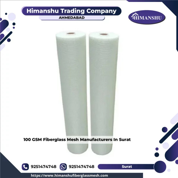 100 GSM Fiberglass Mesh Manufacturers In Surat