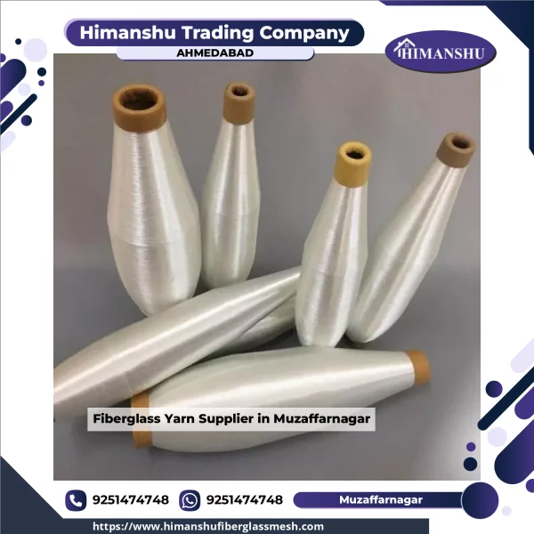 Spool Of Durable Fiberglass Yarn Used In Industrial Applications