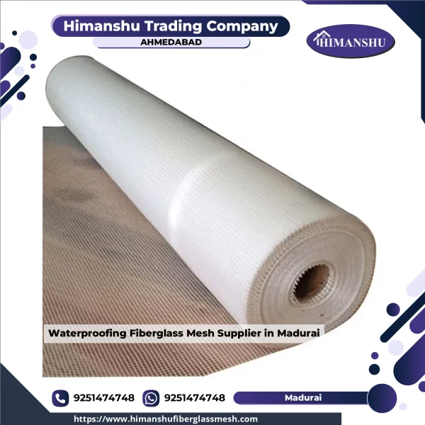 Rolls Of Waterproofing Fiberglass Mesh Ready For Shipment