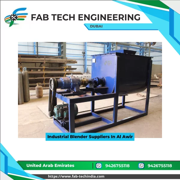 Industrial Blender Suppliers In Al Awir