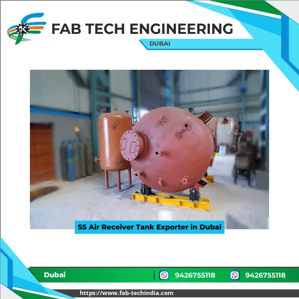 Stainless Steel Air Receiver Tank Used In Industrial Compressed Air Systems