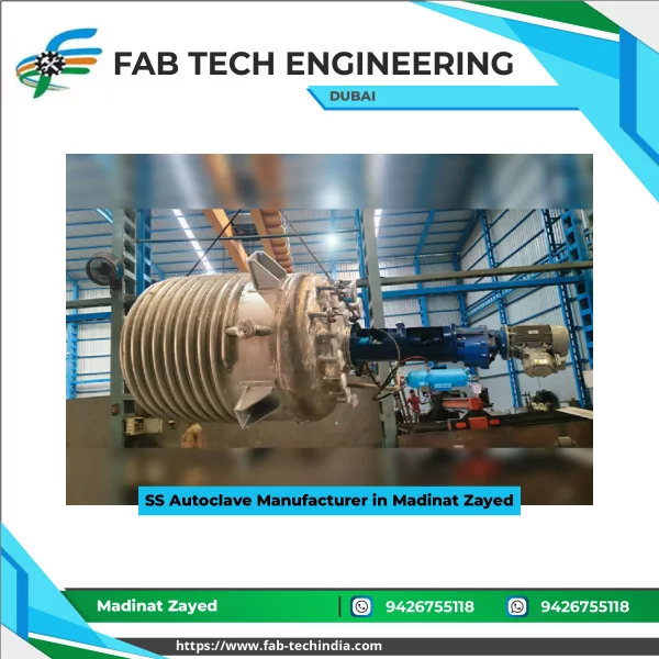 Stainless Steel Autoclave Machine Used For Industrial Sterilization In Madinat Zayed