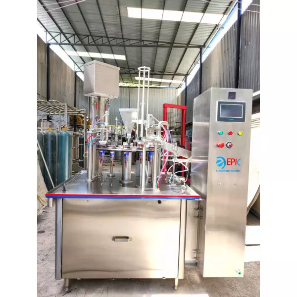 Automatic Ice Cream Cup Cone Filling Machine