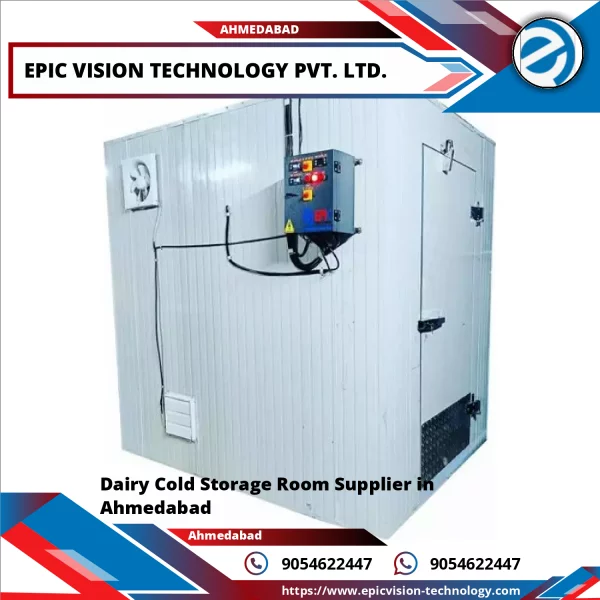 Industrial Dairy Cold Storage Room With Stainless Steel Panels