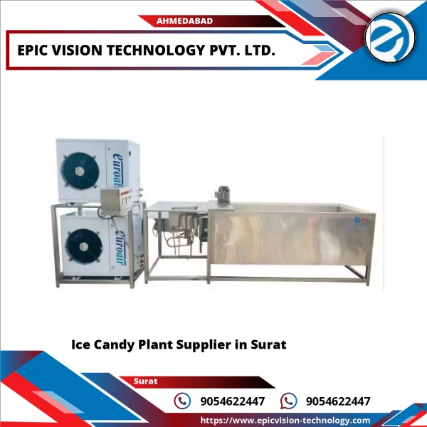 Industrial Ice Candy Processing Plant Machinery Setup