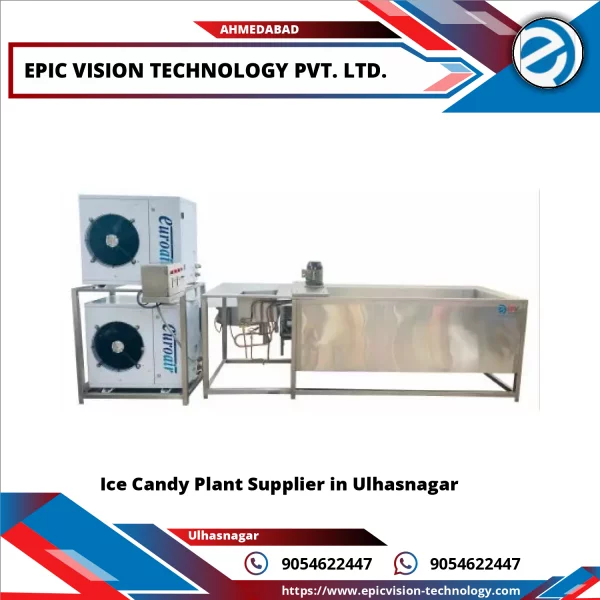 Industrial Ice Candy Plant Machinery Setup