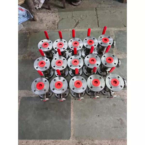 Flange End Jacketed Ball Valve